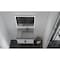 Castello Usa Amazon 30-inch White Right Vanity Set with Gray Top and Black Handles CB-MC-30W-BL-2056R-GR - alternate 4